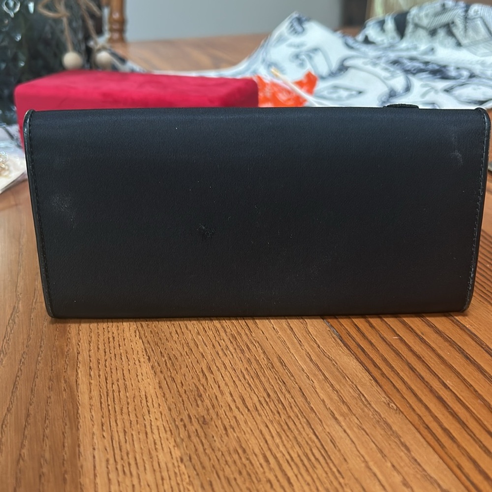 Prada Black Vinyl Long Wallet - Picture 3 of 11